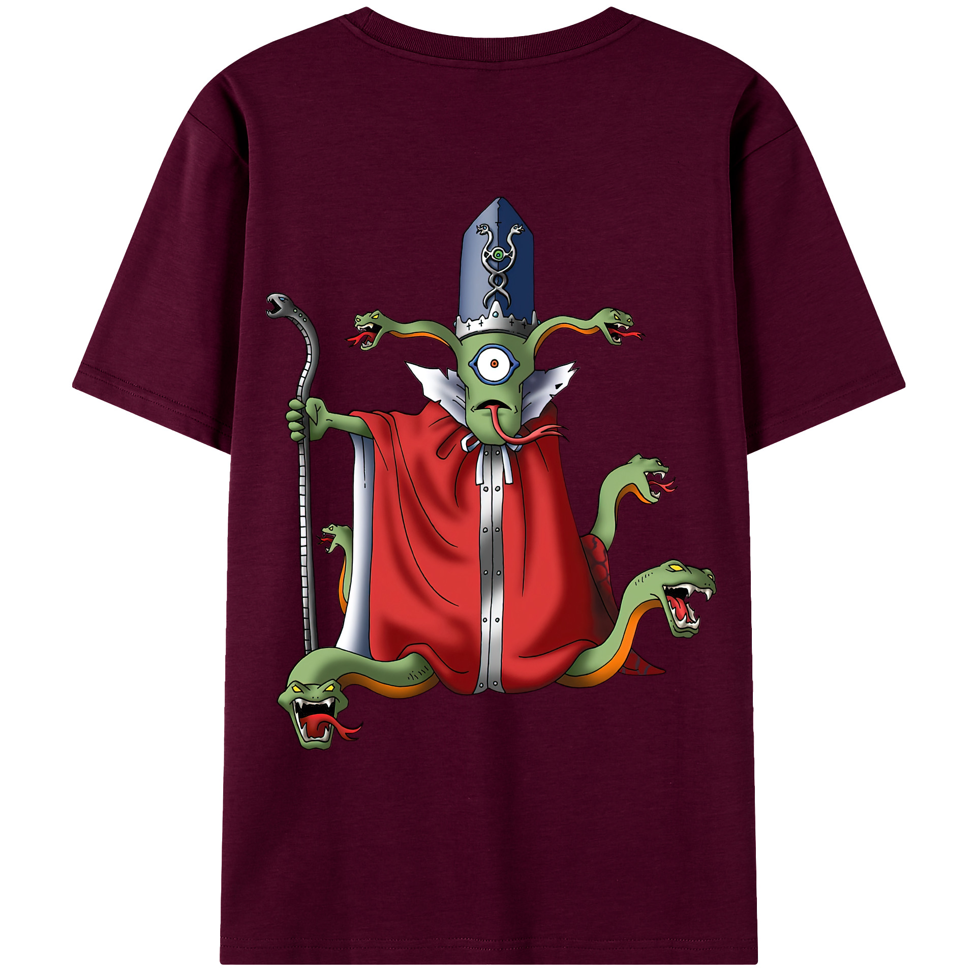 （画像用） ドラゴンクエスト Doragon Kuesuto Dragon Quest レディース半袖Tシャツ(バックプリント)